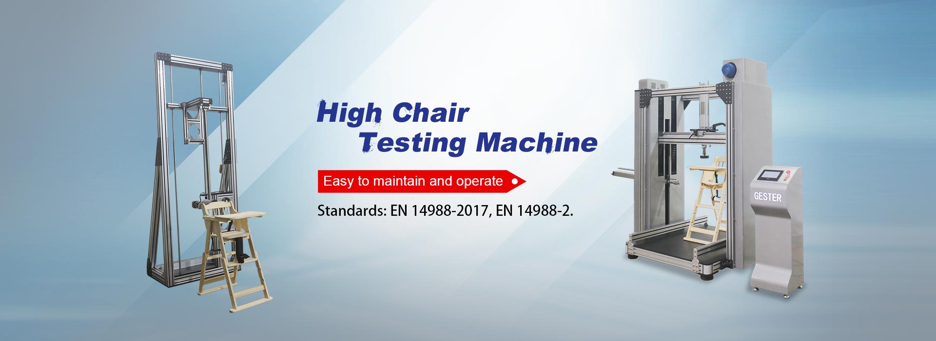 High Chair Testing Machine