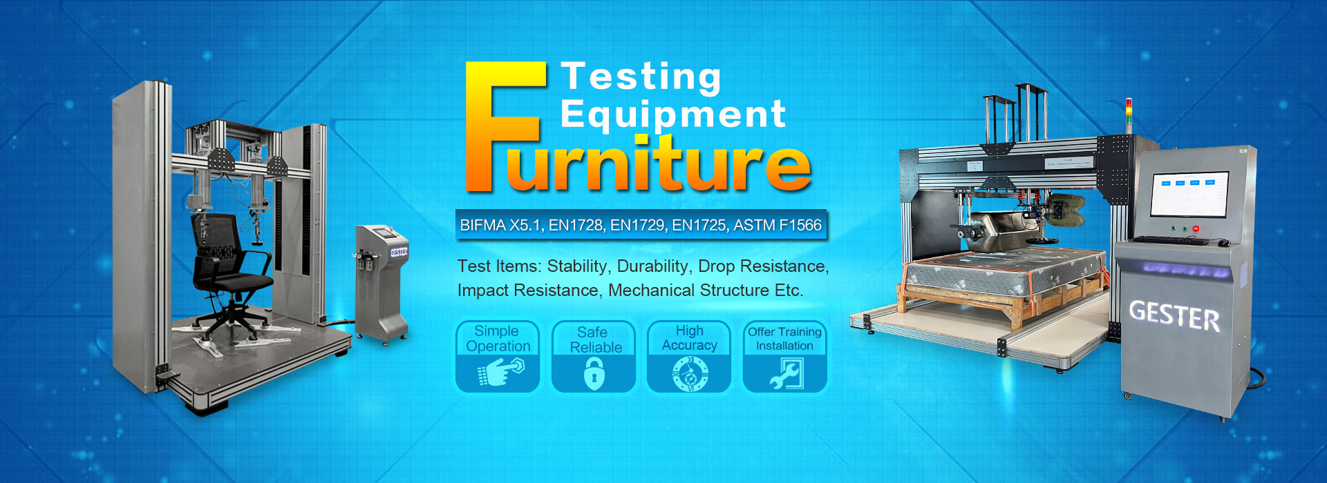 furniture testing equipment